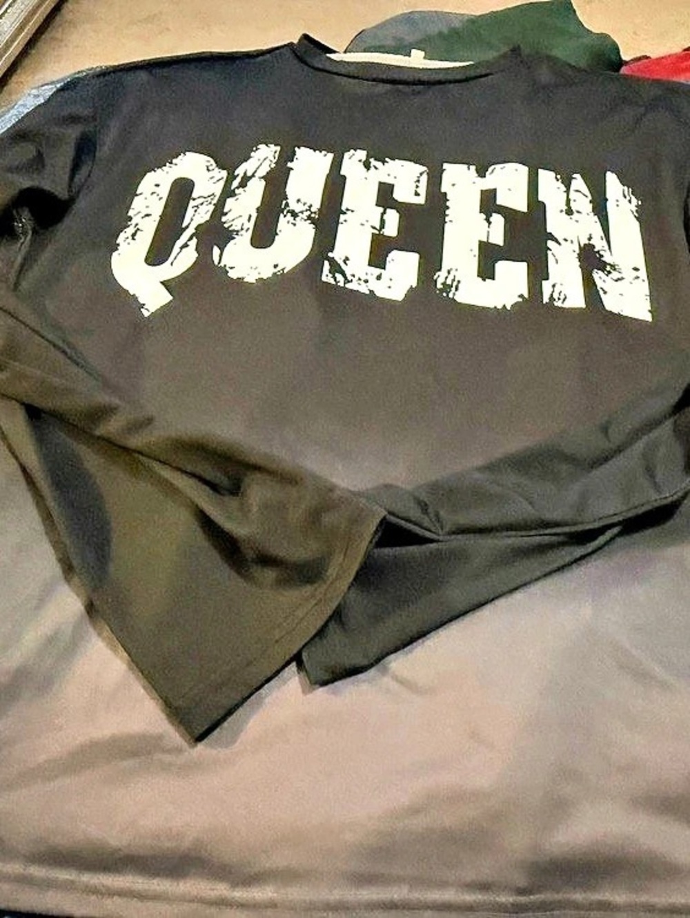 Women’s Black “Queen” Graphic Lounge Set Like New